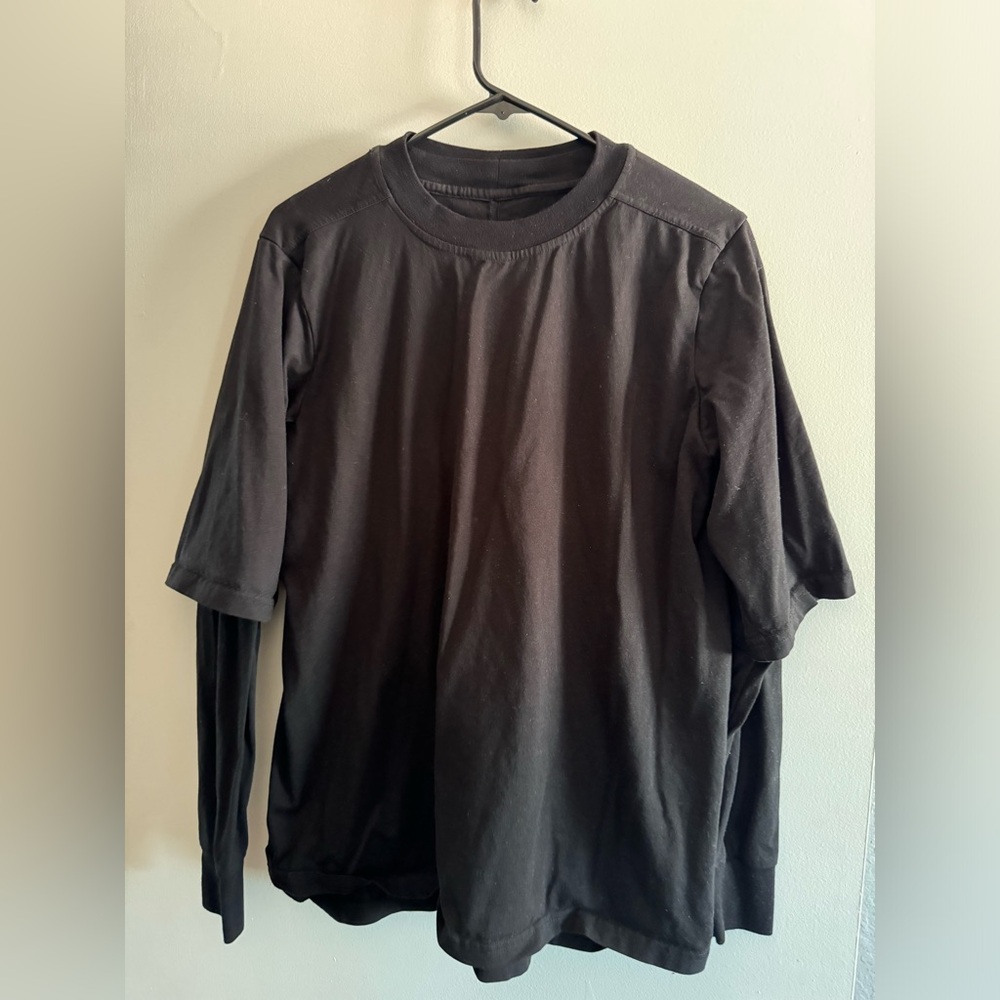 rick owens double layer long sleeve